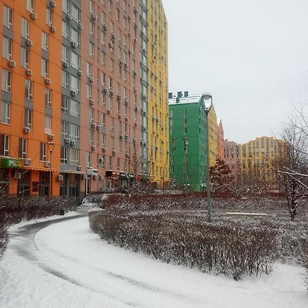 Georgeous Bright Studio In A Bright Residential Complex Comfort Town Кт-08 Kyjev Exteriér fotografie