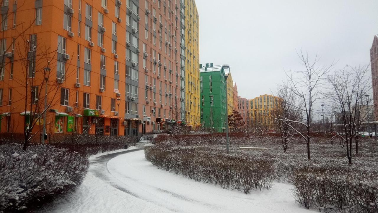 Georgeous Bright Studio In A Bright Residential Complex Comfort Town Кт-08 Kyjev Exteriér fotografie
